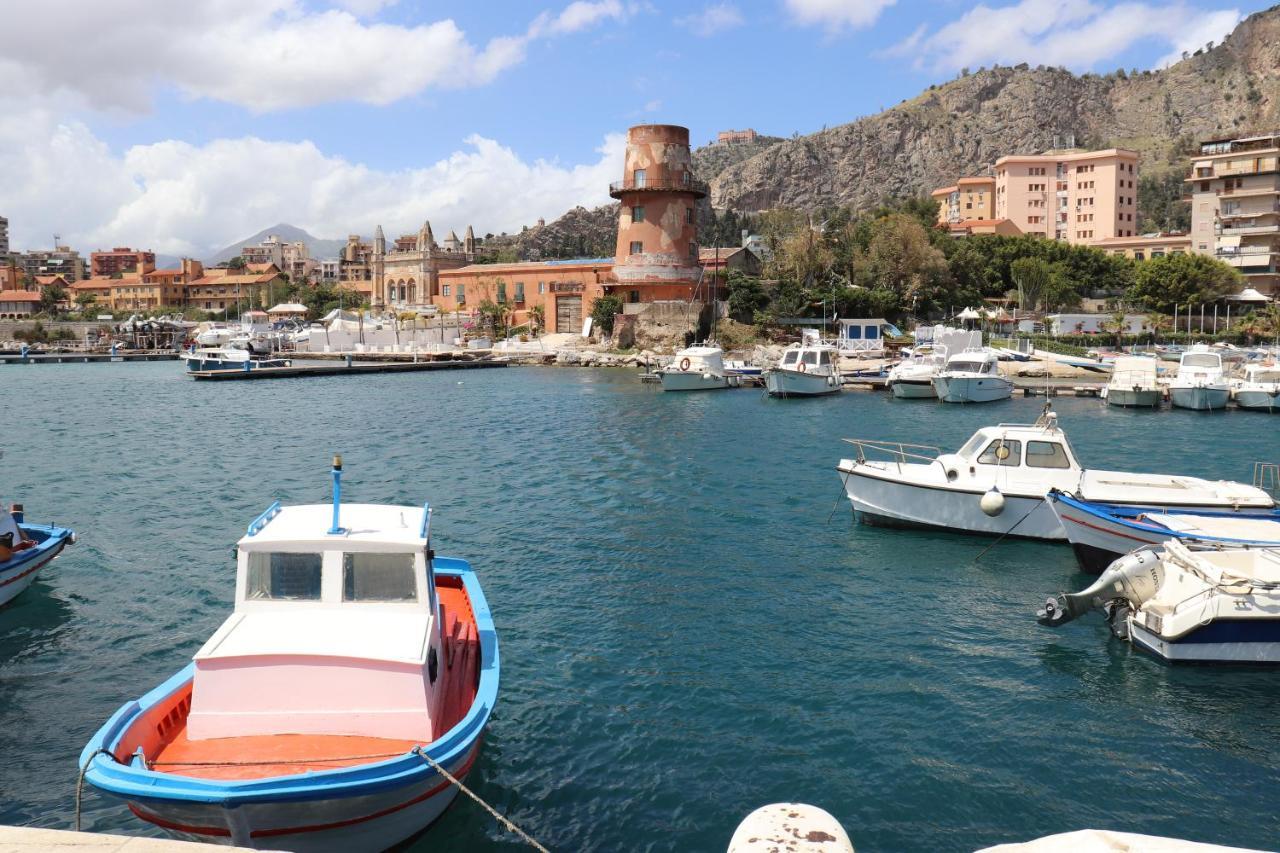 Апартаменты Casa De Paoli - Vista Mare Arenella, Palermo Con Parcheggio Privato Экстерьер фото