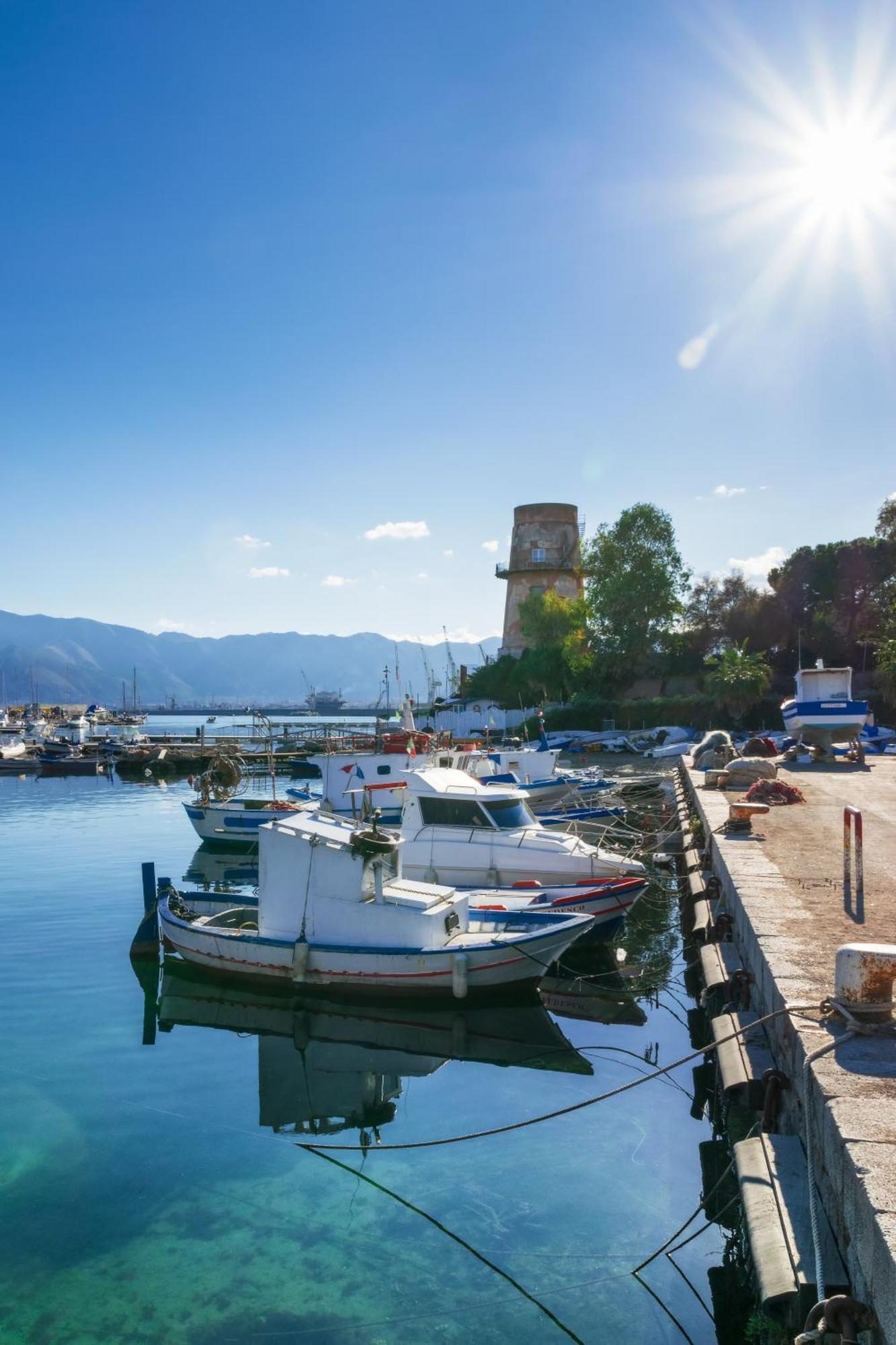 Апартаменты Casa De Paoli - Vista Mare Arenella, Palermo Con Parcheggio Privato Экстерьер фото